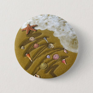 Weihnachten wurde an der Küste aufgewaschen Button