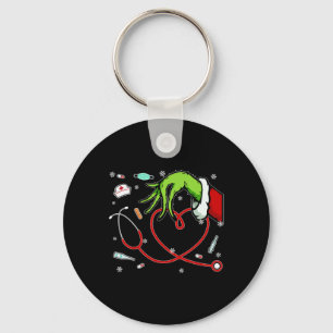 Weihnachten Xmas Herz Rn Cna Icu Schrubben Kranken Schlüsselanhänger