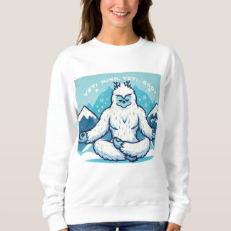 Weihnachten Yeti Yoga Yeti Mind, Yeti Sweatshirt