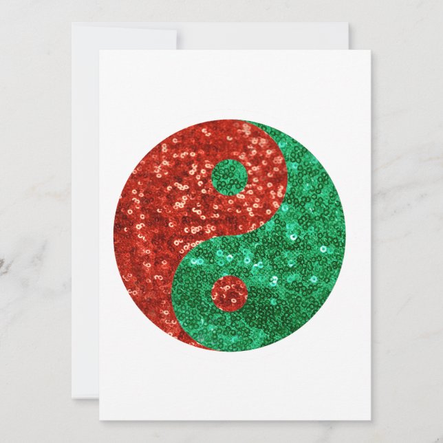 weihnachten yin yang (Vorderseite)