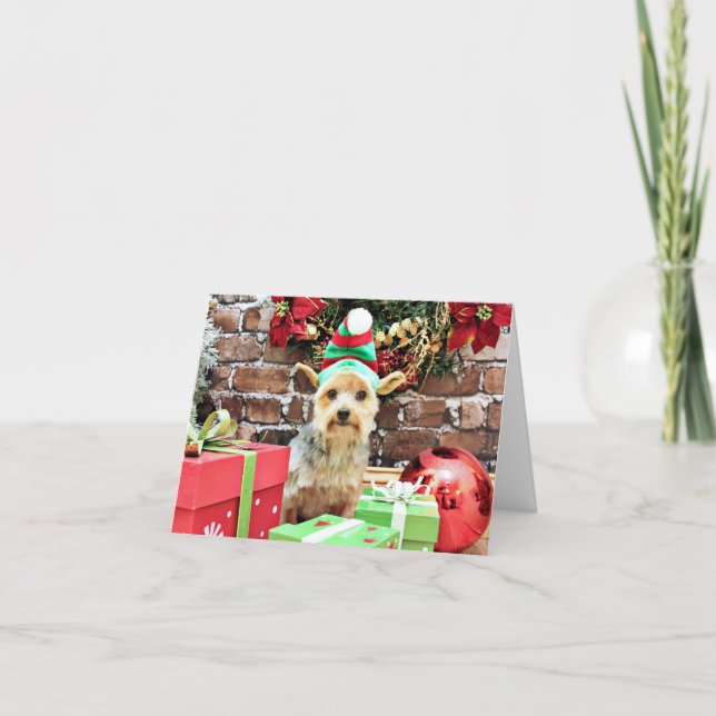 Weihnachten - Yorkie - Vinnie #32 (Vorderseite)
