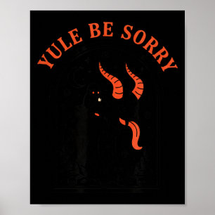 Weihnachten Yule Sei Traurig Krampus, Dunkler Kram Poster