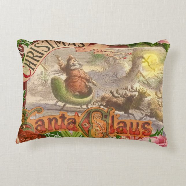 Weihnachten Zierkissen (Rückseite)