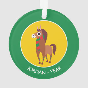 Weihnachten Zora das Pferd Ornament
