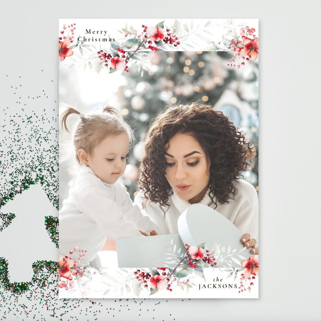 Weihnachten zum Foto mit Monogramm (Von Creator hochgeladen)