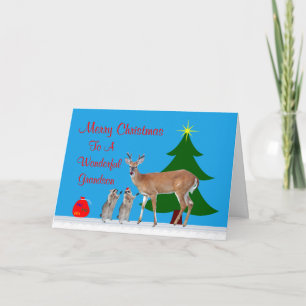 Weihnachten zur Enkel-Gruß-Karte