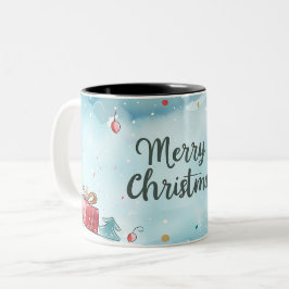 Weihnachten Zweifarbige Tasse