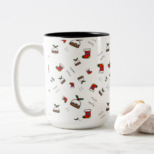 Weihnachten Zweifarbige Tasse