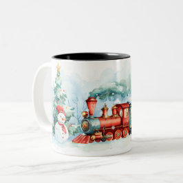 Weihnachten Zweifarbige Tasse