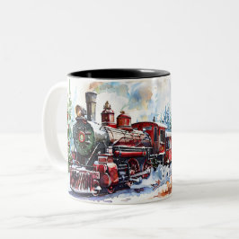 Weihnachten Zweifarbige Tasse