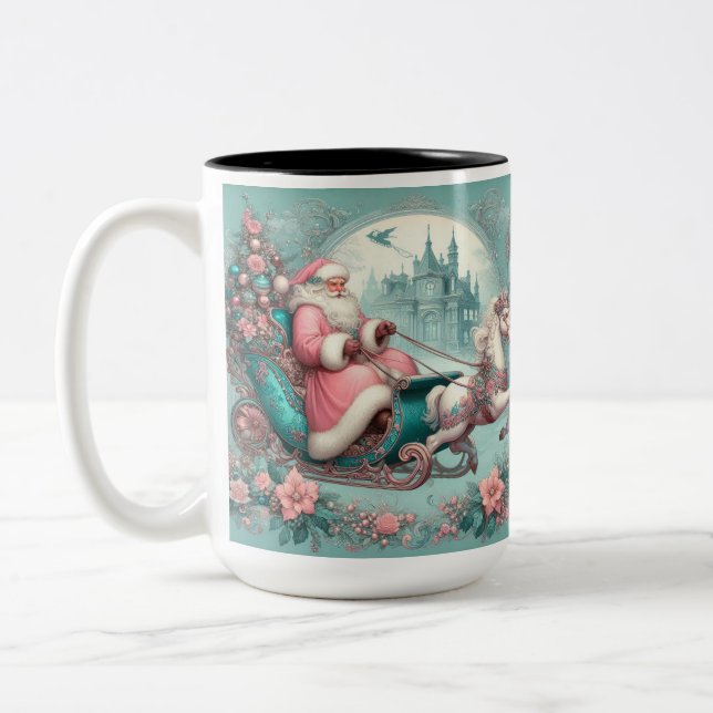 Weihnachten Zweifarbige Tasse (Links)