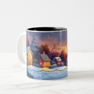 Weihnachten Zweifarbige Tasse