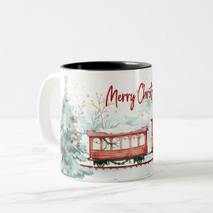 Weihnachten Zweifarbige Tasse