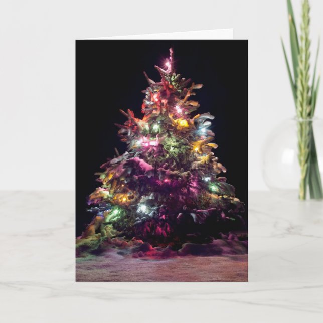 WeihnachtenBessings Karte (Vorderseite)