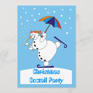 WeihnachtenCoctail Party Einladung