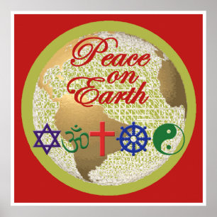 WEIHNACHTENenormer Plakat-Druck Poster