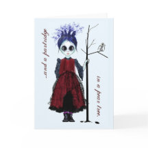 Weihnachtengoth Mädchen