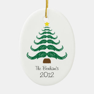 WeihnachtenStaches Baum Keramikornament