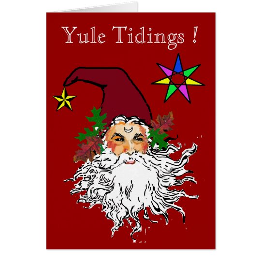 WeihnachtenTidings Karte