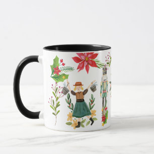 Weihnachtlich Der Nussknacker Ballett Schwarz Tasse