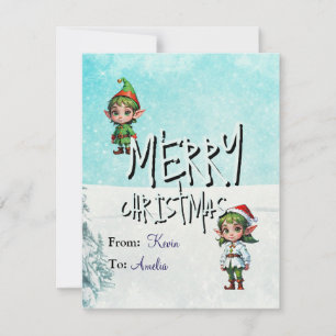 Weihnachtlich karte