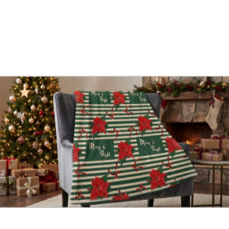 Weihnachtliche Frühvorbereitungsdesigns Sherpadecke