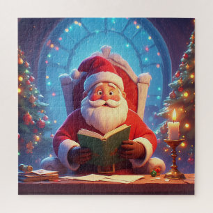 Weihnachtliche Kerzenlicht Szene für Familien Spaß