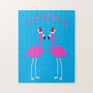 Weihnachtliche Lesbische Flamingos Flamingo Schöne
