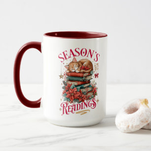 Weihnachtliche Lesungen Kuschel-Kätzchen  Tasse