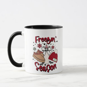 Weihnachtliche Schwangerschaftsankündigung zur Fro Tasse
