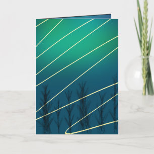 Weihnachtliche Weihnachtskarte Karte