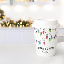 Weihnachtliche Weihnachtslichterketten personalisi