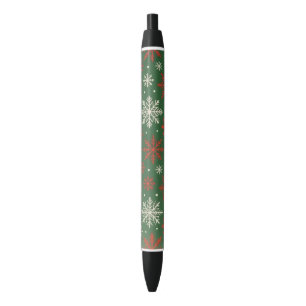 weihnachtlicher Schneeflockenstift Kugelschreiber