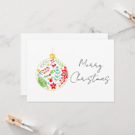 Weihnachtlicher Weihnachtsball  Einladung
