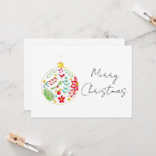 Weihnachtlicher Weihnachtsball Einladung