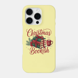 Weihnachtliches Buch Cozy Leseliebhaber Bücherwurm iPhone 16 Pro Hülle