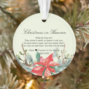 Weihnachtliches Himmel-Andenken Ornament
