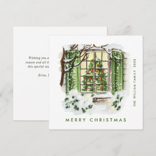 Weihnachtliches Landhaus Weihnachten Haus Gruß