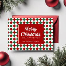 Weihnachtliches Rot Kariertes Foto Weihnachten