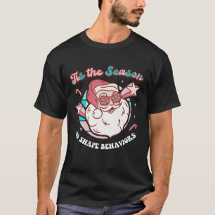 Weihnachts ABA Verhaltenstherapie Retro Technician T-Shirt