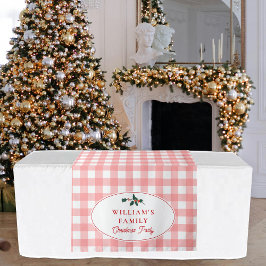 Weihnachts-Abendessen Party Buffet Tischläufer Wandteppich