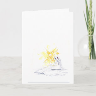 Weihnachts-Affirmationskarte Feiertagskarte