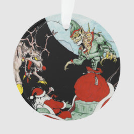 Weihnachts-Albtraum-Rundbaum Ornament