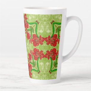 Weihnachts-Amaryllis-Tasse Milchtasse