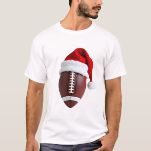 Weihnachts-Amerikanischer-Football-Ball-Weihnachts T-Shirt