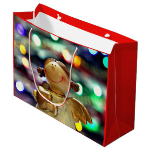 Weihnachts-Angel-Geschenktasche Große Geschenktüte