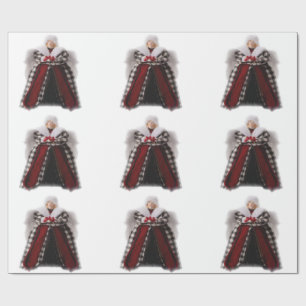 Weihnachts-Angel-Wrapping Geschenkpapier