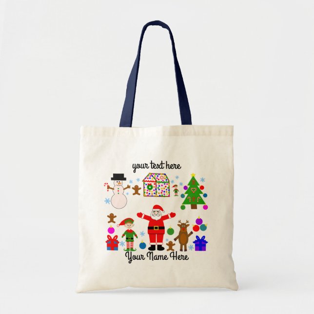 Weihnachts-Ansammlung #1 Tote-Tasche Tragetasche (Vorne)
