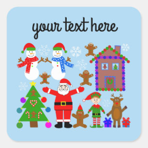 Weihnachts-Ansammlung #2 Stickers