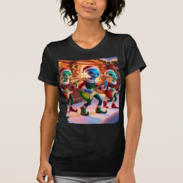 Weihnachts-Außerirdischen T-Shirt